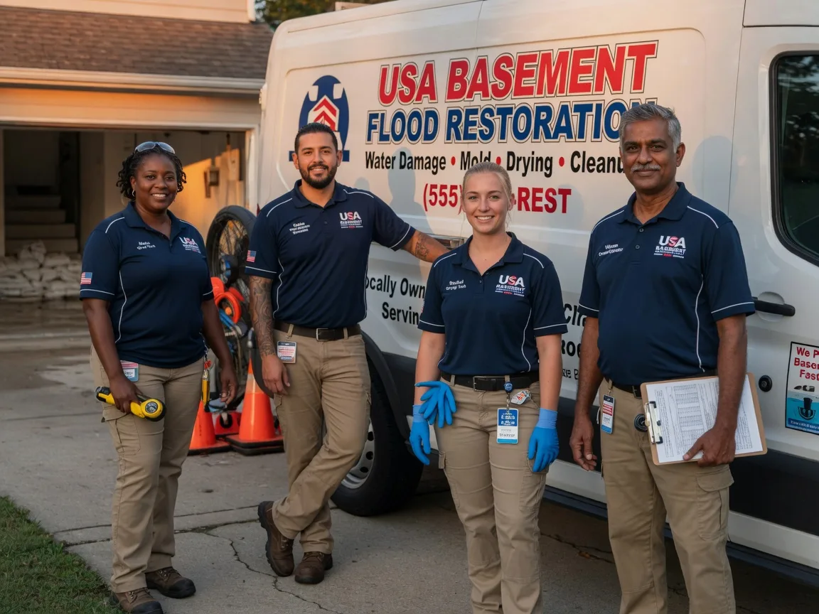 Basement Flood Cleanup company in Trevor, WI