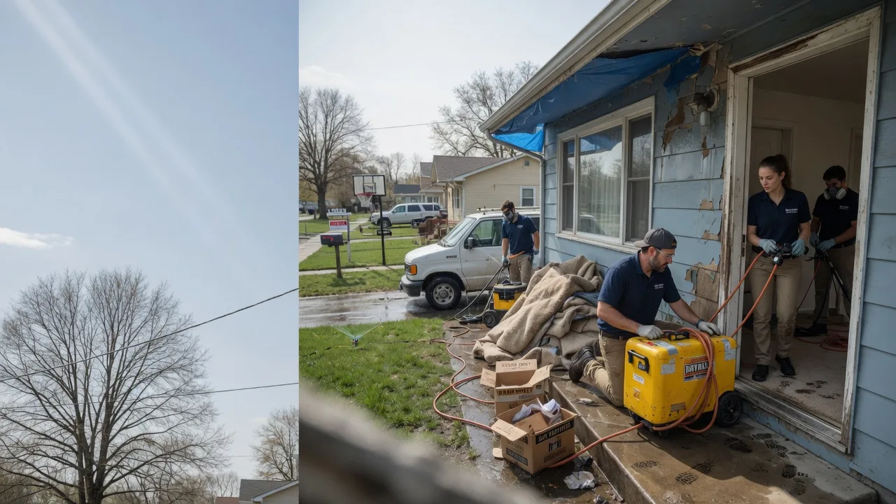 Basement Flood Cleanup in Trevor, WI near me